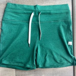 Vuori green shorts